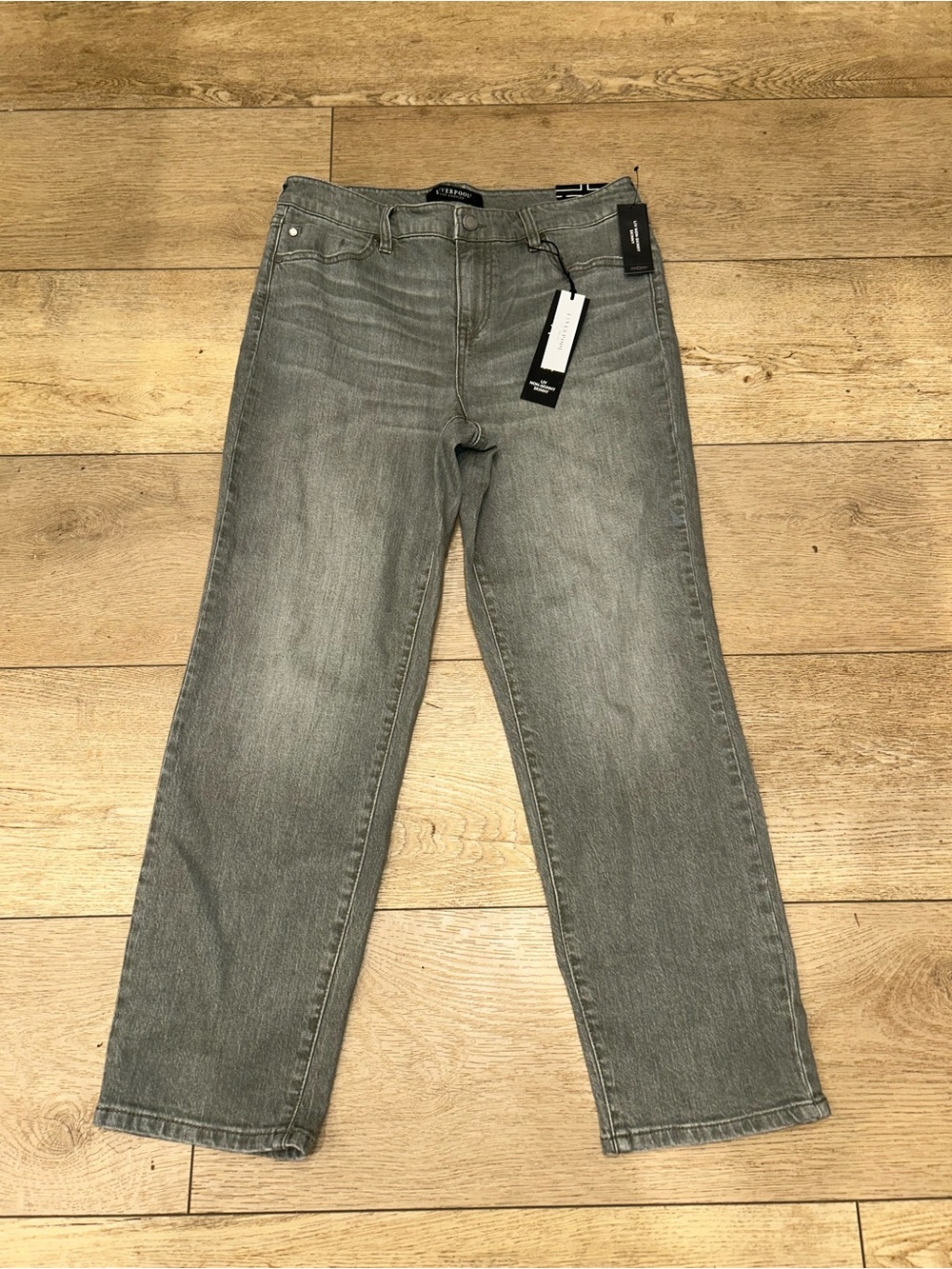 Liverpool Los Angeles Non-Skinny Skinny Jeans Vintage Green 10/30 MSRP $109 NWT
